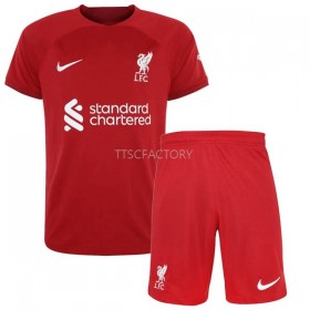 Camisolas de futebol Liverpool Criança Equipamento Principal 2022/23 Manga Curta